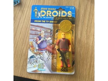 Star Wars Droids Jord Dusat actionfigur med mynt
