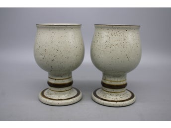 2st glas i keramik , Bägare , Rörstrand Drejargruppen , 1900-tal