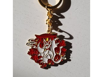 Nyckelring niosvansad räv ninetailed fox
