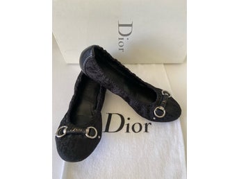 Christian Dior ballerina storlek 37,5/38