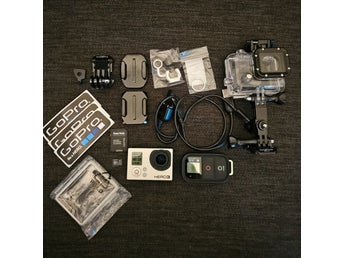 GoPro HERO3 tillbehörspaket Mycket gott -skick!