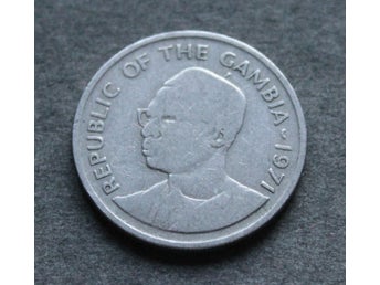 GAMBIA - 25 Bututs 1971 - KM 11 - CuNi