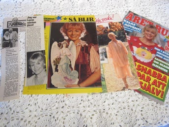 CHRISTINA SCHOLLIN - ÄLDRE KLIPP - FRÅN TIDNINGAR