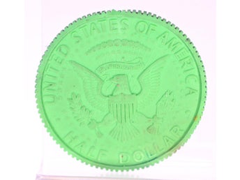United States of America Half Dollar eraser made in 1980-JFK head-Weight 11.7g