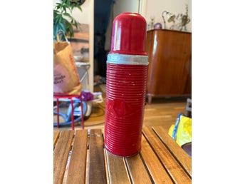 Retro Termos i plåt 50 tal