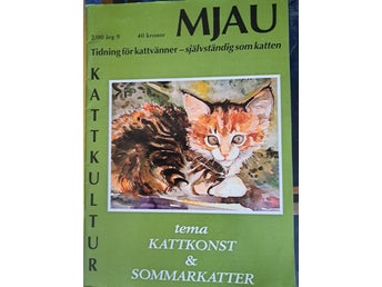 MJAU Tidning för kattvänner, 2000