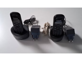 2st Panasonic KX-TG1311NE trådlösa telefoner