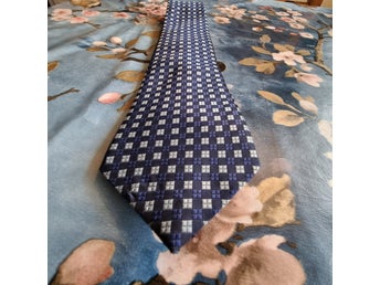 D.B.C D.BROWN.COLLECTION blå slips