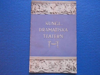 Progam 1953 Liola komedi i två avdelningar av Luigi Pirandello