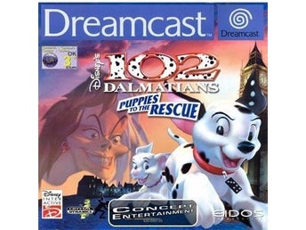 102 DALMATIANS - PUPPIES TO THE RESCUE (komplett) till Sega Dreamcast DC