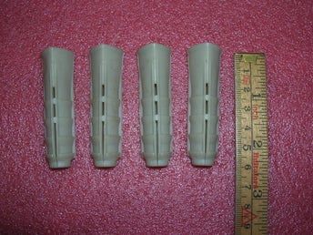 MEA nylon-plugg GB12 4-pack