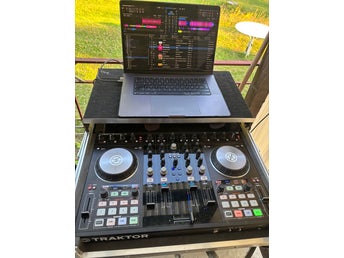 Traktor Kontrol S4 MK2 + Flightcase + Traktor Pro 4 – komplett DJ-paket