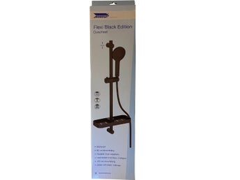 Duschset Flexi Black Edition - mattsvart NY