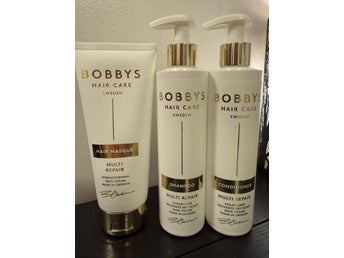 Bobbys Hair Care Multi Repair Hårvårdskit - Schampo, Balsam, Hårmask