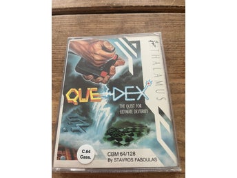 QUE-DEX for Commodore 64/128 Cassette
