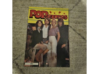 Pop-Express nr 2 1976 - ABBA specialutgåva med planscher