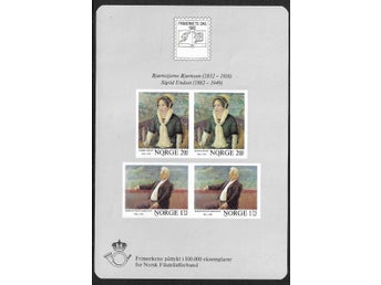 Norge Björnson o Undset F Bl 4 xx