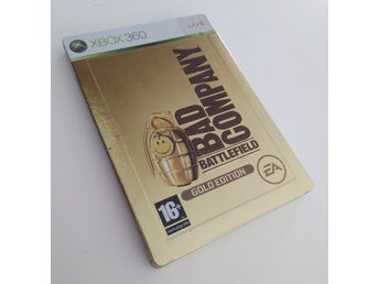 Battlefield - Bad Company - Gold Edition (Steelbook) - Xbox 360 - PAL - Komplett