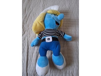 Stor härlig smurf ca 50 cm lång.