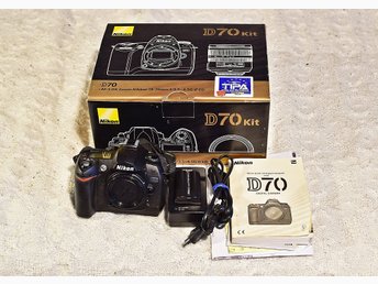Nikon D70 Kamerahus med 5684 exponeringar