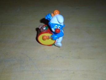 TRUM SMURF - lite större smurf - Peyo