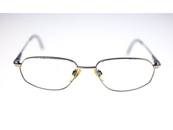 Jaguar Mod 3375-009 men's lightweight titanium eyeglasses-circa 2000s-14g