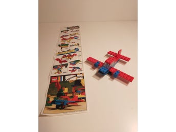 LEGO retro/vintage/äldre - 609 Aeroplane från 1972
