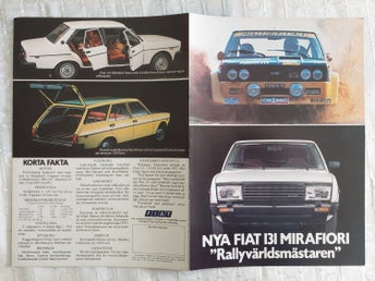Fiat 131 mirafiori 1978