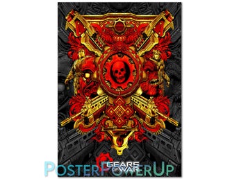 Gears Of War 15-årsjubileum - A3-affisch (29,7 x 42 cm)