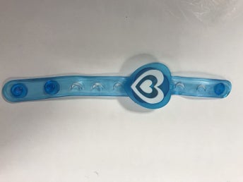 Hjärta LED Armband
