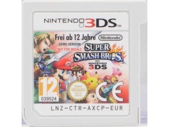 Super Smash Bros. For Nintendo 3DS (Demo Version) - PAL (EU)