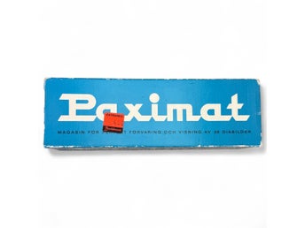 Paximat Magazin För 36 Diapositiv 5x5 Braun Nürnberg Plast
