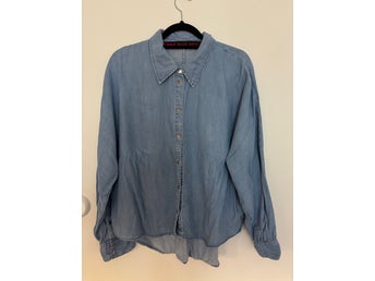 Fin tunn jeansskjorta Only, st 42
