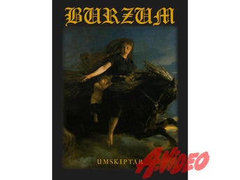 BURZUM - UMSKIPTAR - DIGI-LITO-POSTER 30x40