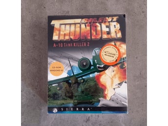 Silent Thunder (Sierra, 1996) – Big Box – Inplastad/Sealed (PC)