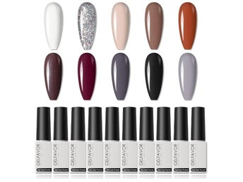 UV Nagellack i 10 Färger Från GELFAVOR