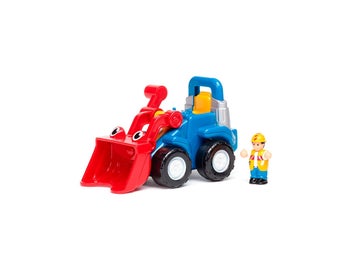 Lift-it Luke Grävare 18cm WOW Toys Leksaksfordon och Figur 1-5år Ny