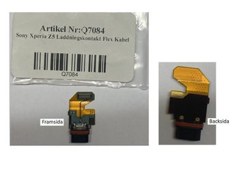 Xperia Z5 Laddningskontakt Flex Kabel