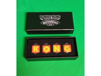 Donkey Kong Country Returns HD KONG Nintendo snes Pins gameboy RARE