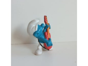 Smurf med gitarr
