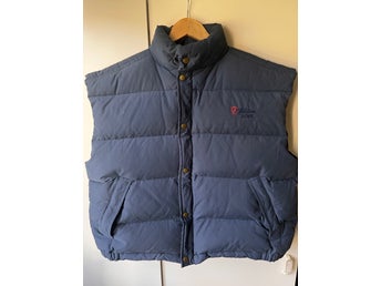 Fjällräven Down dunväst vintage retro stl M