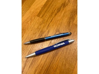 Scania och Volkswagen penna
