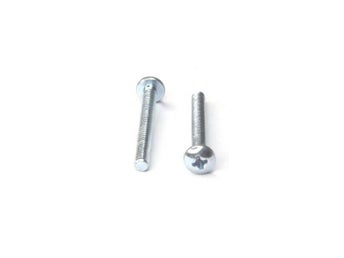 Maskinskruv M3x25 mm kullrigt huvud 10-pack