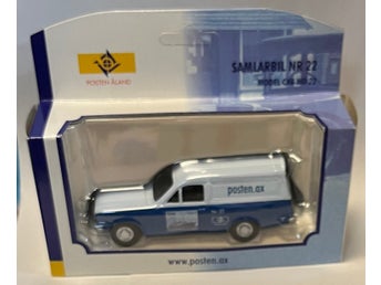 Ålands Posten bil nr 22 2010 Ford Escort van 1971 skala 1:43 Lledo/Corgi