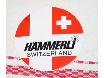 HÄMMERLI SWITZERLAND , DEKAL.