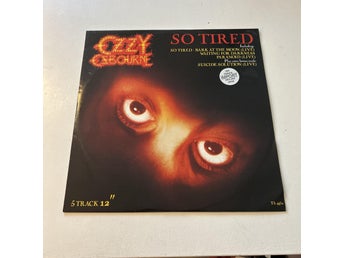 OZZY OSBOURNE - SO TIRED. (NEAR MINT 12