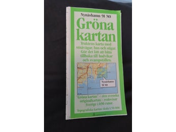 Gröna kartan Nynäshamn 91 NO,GRÖNA KARTAN,NYNÄSHAMN