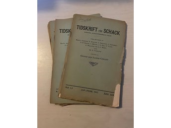 Tidskrift för schack - Hel årgång 1913