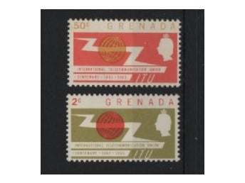Grenada 1965 Internationella Telekunionen ITU 2v