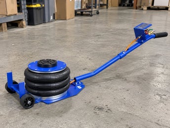 Pneumatisk Domkraft 3 Ton – Luftkuddedomkraft Bälglift 140–450 mm för Verkstad